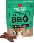 Wag More Bark Less Jerky Grain Free Dog Treats, Kansas City Bbq Chicken, 10 Oz.. Fixed Price $24.99.