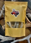 Large Deer Antler Dog Chew 7" From My Texas Hill Country Ranch. Fixed Price $35.00.