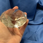 Vtg Desk Beta Sigma Phi Sorority Rhinestone Diamond Crystal Clear. Fixed Price $9.99.