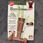 Durable Brown Toy For Heavy Chewers Made With Bamboo Fiber And Nylon. Fixed Price $10.99.