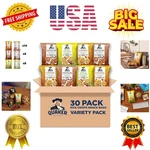 Quaker Rice Crisps, Gluten Free, 3 Flavor Sweet Variety Mix, 0.91OZ Bags Pack.... Fixed Price $37.59.