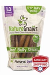 Nature Gnaws Extra Thin Beef Bully Sticks For Dogs. 5-6 1.3 Lbs- Exp 01/2026. Fixed Price $12.99.