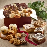 Dulcet Deluxe Gourmet Food Gift Basket Includes Brownies,muffins Great !. Fixed Price $119.95.