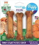 Dog, Nylabone Healthy Edibles Dha Puppy Chews - Turkey & Sweet Potato (3 Pack). Fixed Price $16.51.