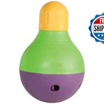 Starmark Bob-a-lot Interactive Dog Pet Toy Large Yellow/green/purple Smbal. Fixed Price $31.27.