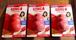 Lot X Kong Classic Dog Stuffable Rubber Chew Toys Medium Red 15-35 Lbs New. Fixed Price $27.49.