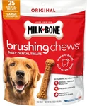 Milk-bone Brushing Chews Daily Dental Dog Treats, 2.11 Pound (pack Of 1). Fixed Price $28.01.