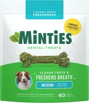 Minties Dental Chews For Dogs, 40 Count, Vet-recommended Mint-flavored. Fixed Price $24.23.