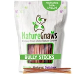 Nature Gnaws Super Skinny Bully Sticks For Small Dogs 5-6" (40 Count) Long .... Fixed Price $47.69.