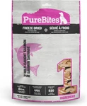 Pure Bites Salmon Freeze Dried Dog Treats, 9.5OZ. Fixed Price $54.99.
