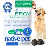 Native Pet Dog Allergy - 120 Chews,. Fixed Price $57.99.
