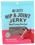 Bixbi Liberty Hip & Joint Jerky Beef Lung Dog Treats 5 Oz. Fixed Price $54.99.