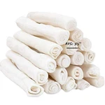 18 Pack Dog Retriever Chews All Natural Rawhide Treat Bone. Fixed Price $30.99.