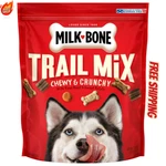 New Milk-bone Trail Mix With Real Beef & Sweet Potato Dog Treats, 20 Oz. Bag. Fixed Price $13.55.