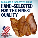 Fetcheroni Whole Pig Ears Large Dog Chews 30 Pack All Natural. Fixed Price $94.99.