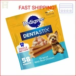 Pedigree Dentastix Dental Chews For Dogs, Small And Toy Breed Treats, Origin. Fixed Price $13.53.