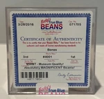 Bones 3RD 1ST Gen Ty Beanie Baby Dog True Blue Beans Tbb Authenticated Mwmt-mq. Fixed Price $110.00.
