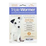 Triple Wormer Broad Spectrum Dog De Tablets 6 To 25 Pounds. Fixed Price $17.71.