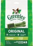 Original Teenie Dental Dog Treats, 12 Oz. Pack (43 Treats). Fixed Price $27.99.