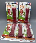 Pack Nylabone Power Beef Extreme Chewer Dog Dental Toy Medium Wolf 35 Lbs. Fixed Price $21.99.