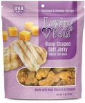 Dog, Loving Pets Bone-shaped Soft Jerky Treats Cheese (6 Oz). Fixed Price $16.39.