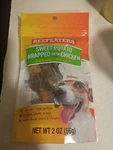 Chicken Jerky Strips For Dogs Treat. 100% Real Breast Beefeaters. Fixed Price $10.95.