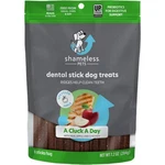 Shameless Dog Dental Sticks 7.2 Oz, Chicken/apples By Pets. Fixed Price $12.56.