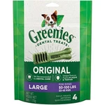 Greenies Original Large Natural Dog Dental Care Chews Oral Health Treats, 6. Fixed Price $14.49.