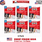 6 Pack Milk-bone Brushing Chews Daily Dental Dog Treats Small/medium 35 Count. Fixed Price $52.16.