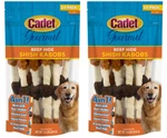 Cadet Triple Flavored X-large Shish Kabob Dog Treats, 10-COUNT, 2-PACK. Fixed Price $46.95.