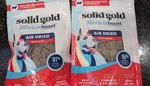 2-SOLID Gold Air Dried Dog Food- Pounds Each-pk Of 2, Beef -sale Priced 4LBS. Fixed Price $59.99.