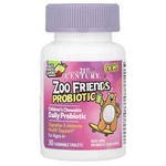 Zoo Friends, Children's Chewable Probiotic, Age 4+, Fruit Punch, 30. Fixed Price $15.42.