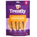 American Sourced Beefhide Rolls 4-5" Dog Chew Treats Chicken Flavor, 10 Cou.... Fixed Price $14.07.