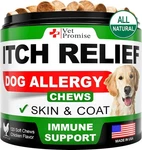 Dog Allergy Relief Chews - Treatment Anti Itchy Skin. Fixed Price $34.75.