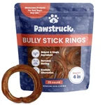 Bully Stick Rings 4 Rawhide Free 100% Beef 25 Pack Chews Pawstruck Dogs Odor. Fixed Price $209.99.
