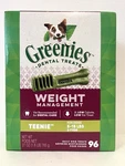 Greenies Weight Management Teenie Dental Dog Chews.. Fixed Price $19.95.