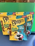 3 Packs-purina Beggin Strips Dog Treats-bacon & Peanut Butter Flavor Sticks 6OZ. Fixed Price $32.55.
