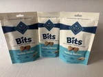 Blue Buffalo Turkey Soft Bits Dog Treats 4OUNCE - Pack 3. Fixed Price $25.00.