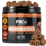Pet Chef Turkey Tail Mushroom Chews For Dogs, 7 Blend Immune, Gut. Fixed Price $48.99.