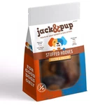 Jack&pup Filled Cow Hooves For Dogs, Natural Long-lasting Chew, Bacon Cheese. Fixed Price $33.98.