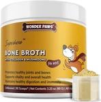Bone Broth For Dogs Powder With Organic Mushrooms - 3.20 Oz. Fixed Price $18.95.
